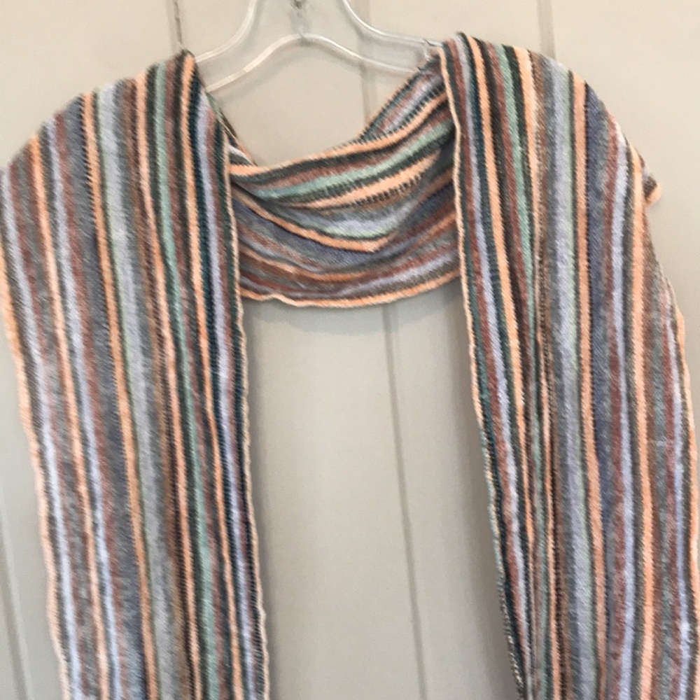 Multicolored Striped Scarf - Picture 5 of 8